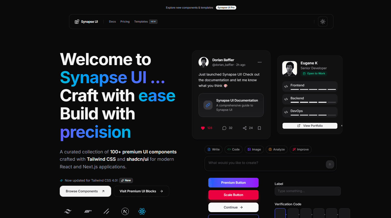 Synapse UI